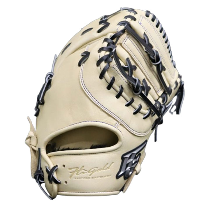 野球 ハイゴールド ジュニア軟式 ファーストミット ルーキーズシリーズ HI-GOLD グラブ グローブ 子供 少年軟式 右投げ (RKG-1FM)