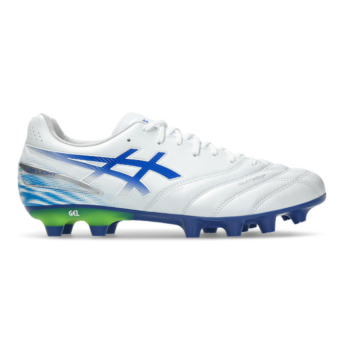 Shoes - アシックス DS LIGHT PRO asics サッカースパイク シューズ 土 人工芝 天然芝 大人 White/Asics Blue (1103A122-100)