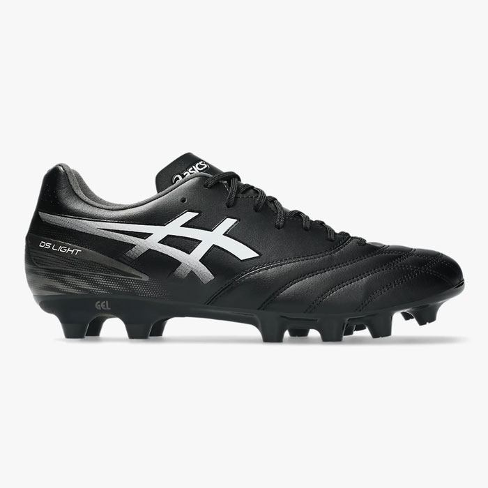 アシックス DS LIGHT ADVANCE WIDE asics サッカースパイク シューズ 土 人工芝 天然芝 大人 Black/White (1103A125-001)(4.0)