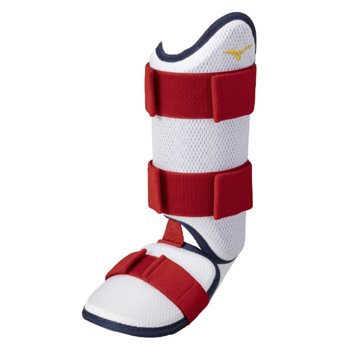 野球 ミズノプロ ミズノプロ フットガード 勝色コレクション 右足左打者用 mizuno ミズノプロ 防具 打者 バッター 2026モデル (1DJLG531-14)