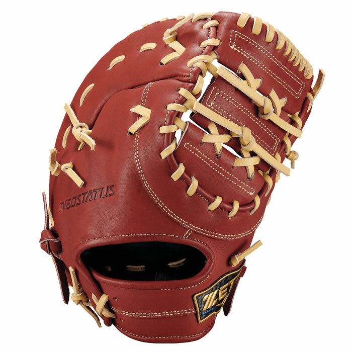 メーカー：ゼット (ZETT)品名：少年軟式ファーストミット ネオステイタスLE 一塁手用品番：BJF702613N-4032●ポジション一塁手用●カラーボルドーブラウン×パステルブラウン●レザー天然皮革(牛革製)(表/ネオステイタスJレザ...