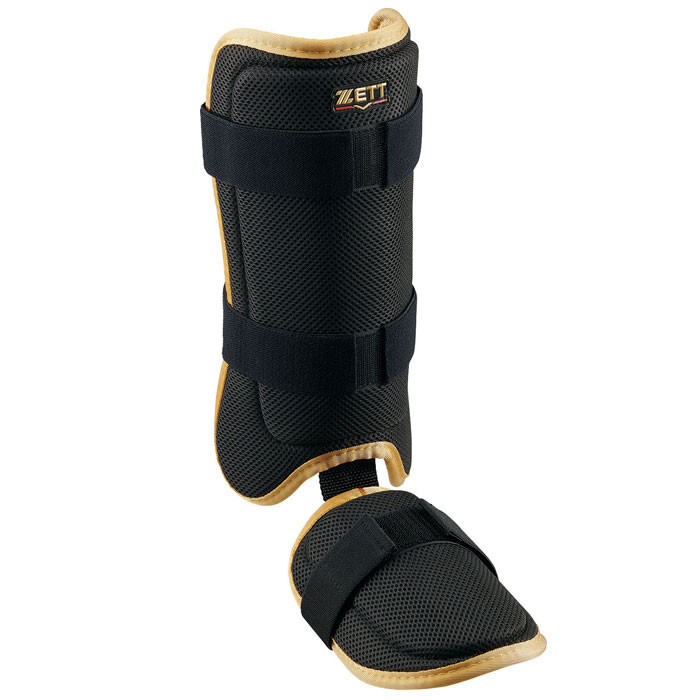 野球 ゼット レッグガード ZETT 打者用防具 左右兼用 BFJ規則対応品 (BLL325-1982)