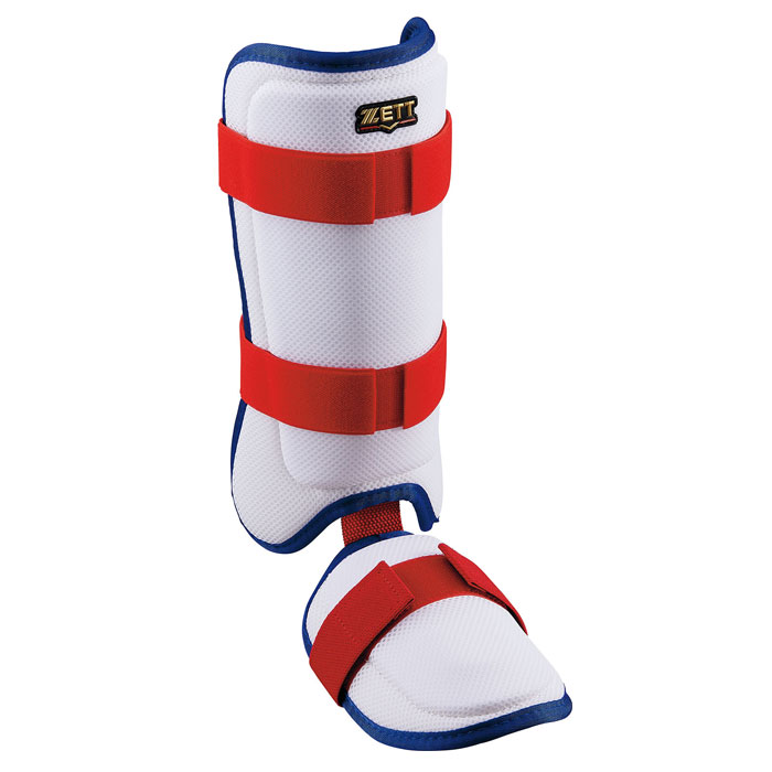野球 ゼット レッグガード ZETT 打者用防具 左右兼用 BFJ規則対応品 限定 (BLL325C-1164)