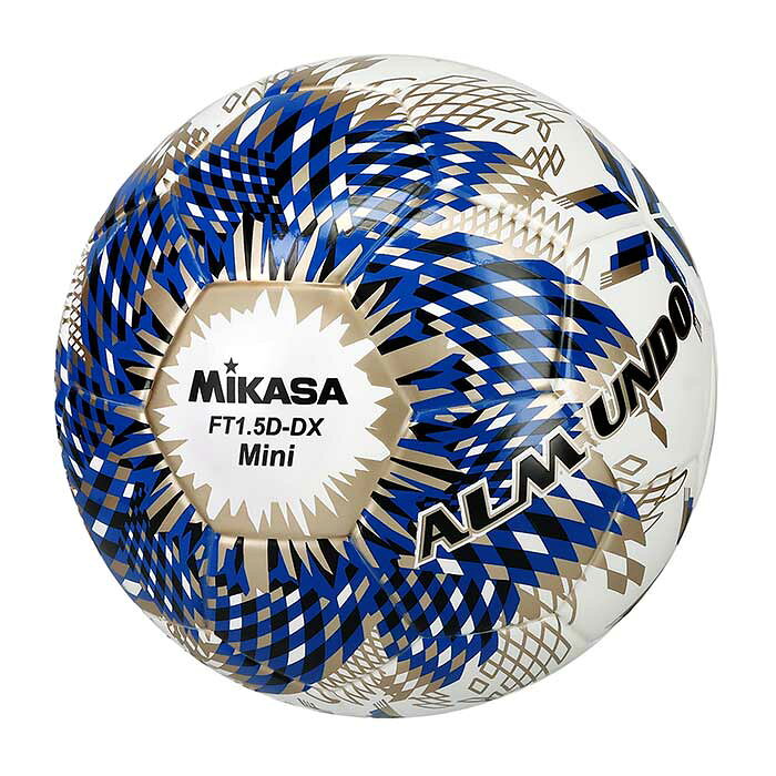 Mikasa - ミカサ マスコットボール ALMUNDO モデル MIKASA サッカーボール ミニボール 記念ボール 記念品 贈り物 贈呈品 卒業 卒団 ブルー (FT15DDXBL)