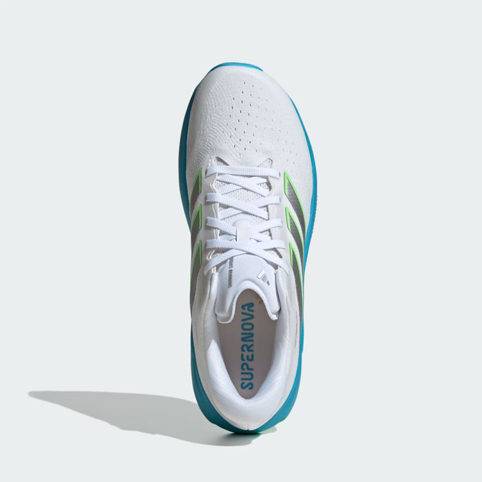 ��� ���ǥ����� ���˥󥰥��塼�� SUPERNOVA RISE 3 adidas ���˥� �ȥ졼�˥� ���ݡ��� ��� ���塼�� ���˥󥰥��塼�� Φ�� ��󥷥塼 �ޥ饽�� ���祮�� Cloud White / Silver Metallic / Semi Blue Burst (JP8680)