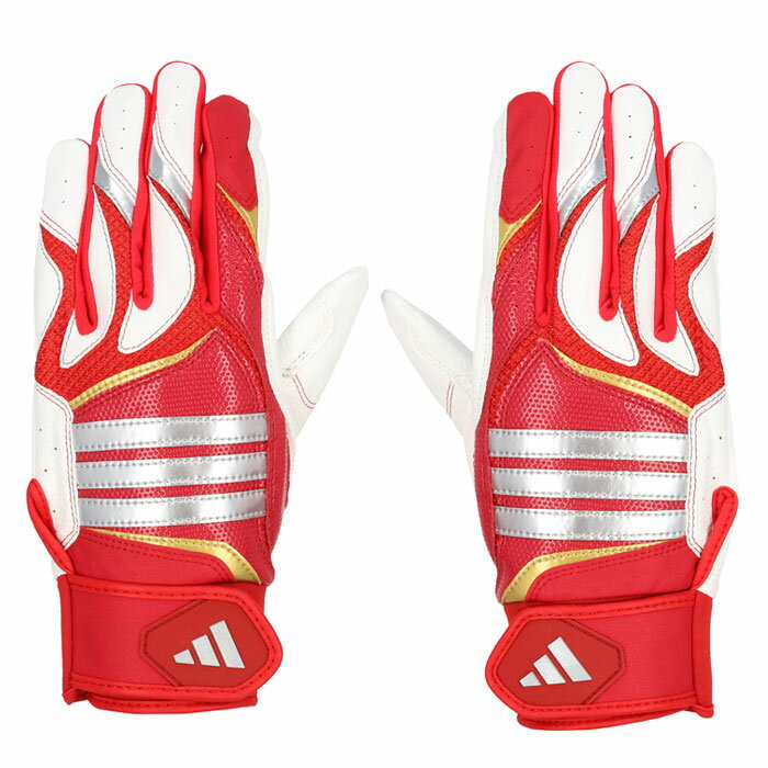 Other - 野球 adidas 61 バッティンググラブ BASIC adidas バッティング手袋 バッティンググローブ 両手 一般 大人 (LBG405-6411)