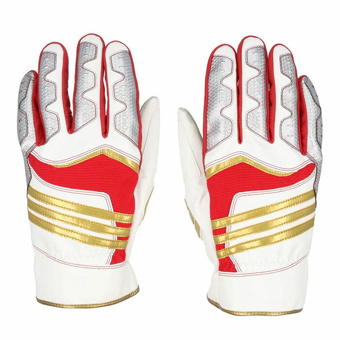 ADIDAS - 野球 アディダス スライディンググラブ adidas スライディンググローブ 走塁手用手袋 両手 大人 一般 草野球 (LBG704-1164)