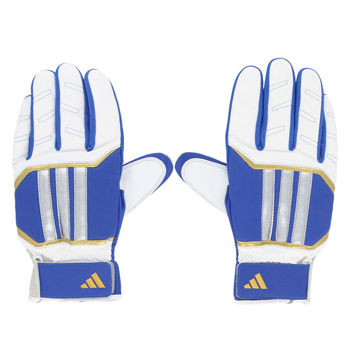 ADIDAS - 野球 adidas 61 スライディンググラブ adidas 走塁用 スライディンググローブ 低反発フォーム 耐久性 マジックテーブ 一般 大人 草野球 (LBG705-2311)