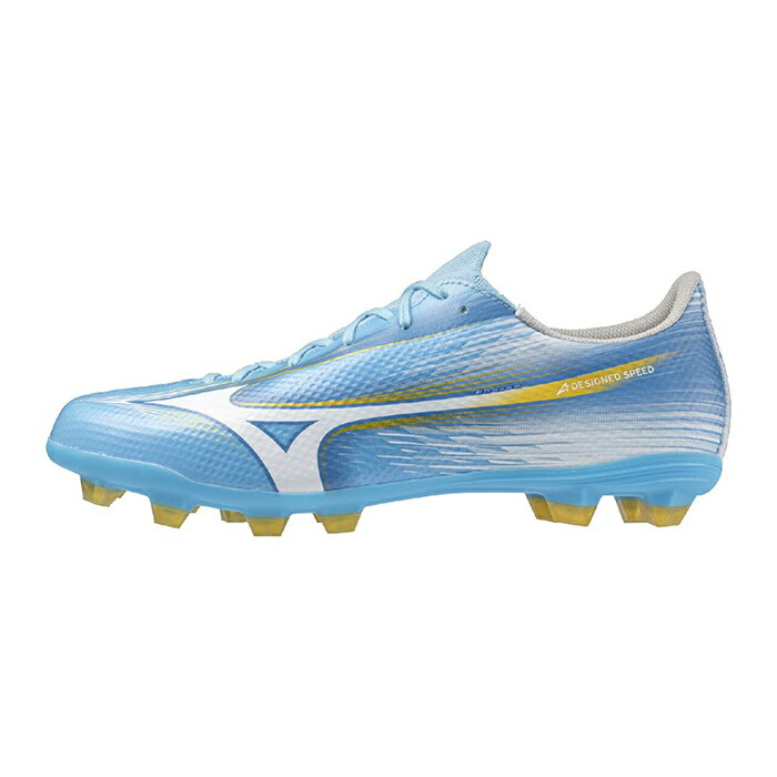 Rakuten - ミズノ アルファ 3 SELECT mizuno サッカースパイク シューズ ワイド 土 人工芝 天然芝 ユニティスカイブルー×ホワイト (P1GA266525)