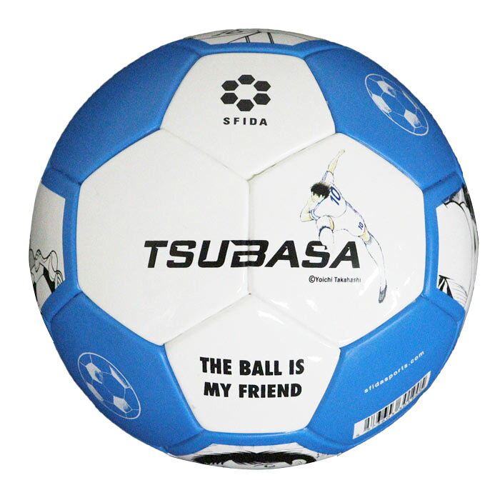 スフィーダ TSUBASA MINI TSUBASA by SFIDA サッカーボール 1号球 ミニボール 記念ボール 記念品 贈り物 ギフト プレゼント キャプテン翼 ブルー (SB25TS07-BLU)