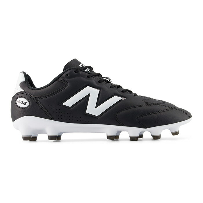 ニューバランス 442 Pro HG/AG V3 NewBalance サッカースパイク シューズ 土 人工芝 天然芝 大人 ワイド BLACK (U42H5CD2E)