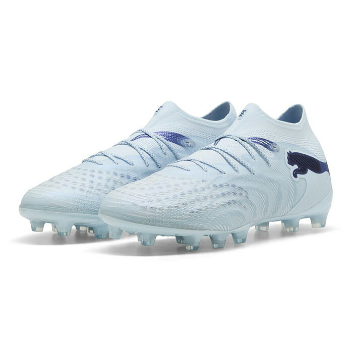 プーマ フューチャー 9 アルティメット AG PUMA サッカースパイク シューズ 人工芝 大人 Icy Blue-Blue Jewel (108890-03)