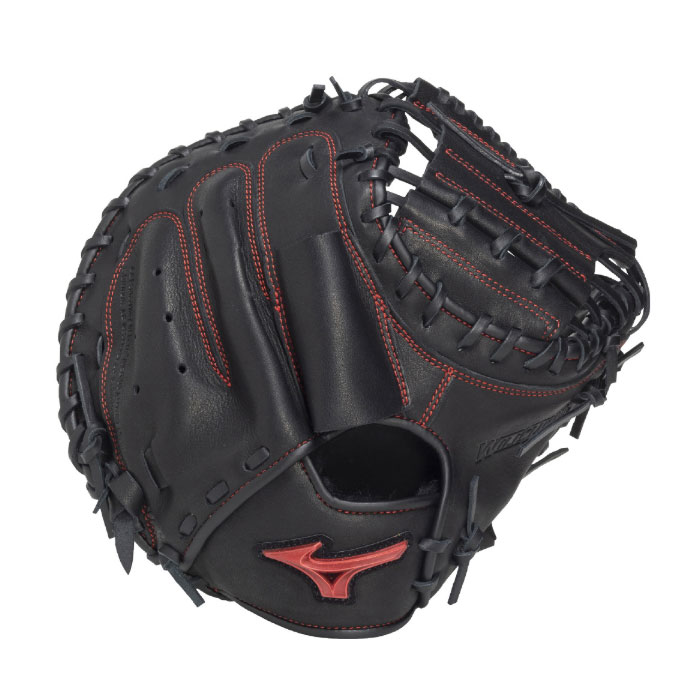 野球 ミズノ 軟式グローブ WILL DRIVE RED キャッチャーミット M-R型 mizuno 軟式 グラブ 捕手 (1AJCR34600-09)