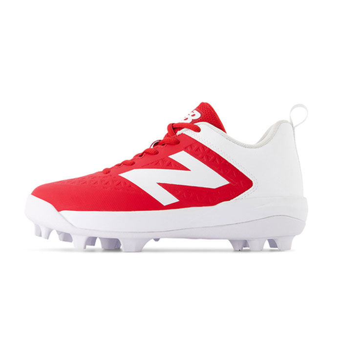 야구 뉴 밸런스 주니어 포인트 스파이크 4040 CLEATS JNR V8 W NewBalance 야구 스파이크 주니어 어린이 끈 타입 초등학생 RED (J4040TR8W)