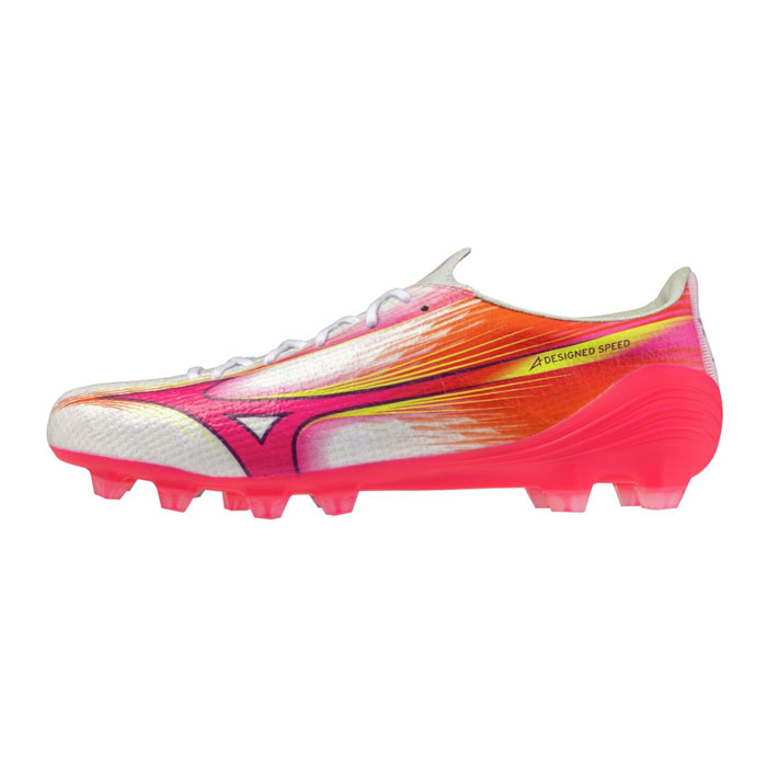 Other - ミズノ アルファ 3 PRO mizuno サッカースパイク シューズ 土 人工芝 天然芝 ホワイト×ピンク (P1GA266464)