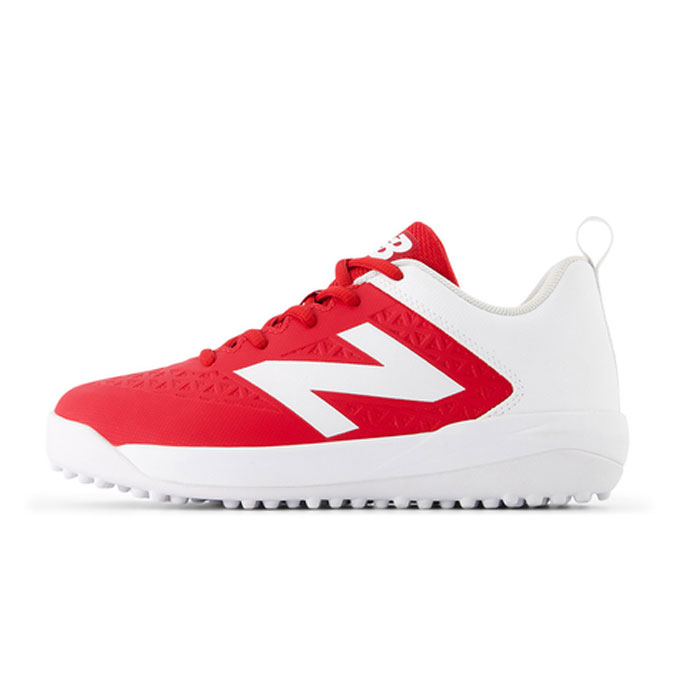 野球 ニューバランス ジュニアトレーニングシューズ 4040 TURF JNR V8 W NewBalance 野球シューズ トレシュー ジュニア 子供 紐タイプ 小学生 RED (TY4040R8W)