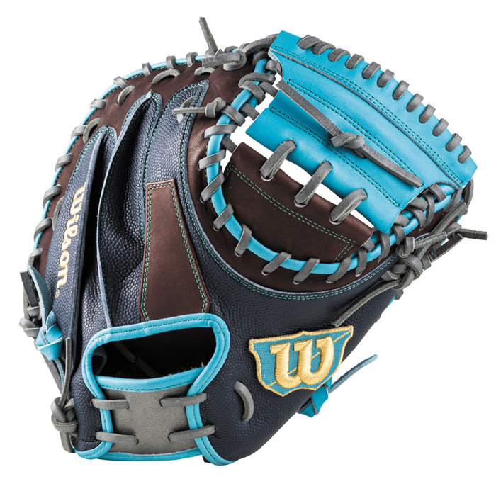 Catcher - 野球 ウィルソン 軟式グローブ WannabrHero DUAL キャッチャーミット CM33型 Wilson 軟式 グラブ 捕手用 (WBW104418)