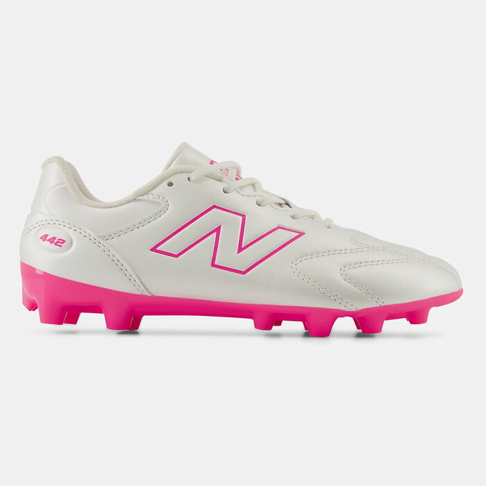 Rakuten - ニューバランス 442 Team Jnr HG/AG V3 NewBalance サッカースパイク シューズ 土 人工芝 ジュニア Jr キッズ 子供 WHITE (Y43H93FW)