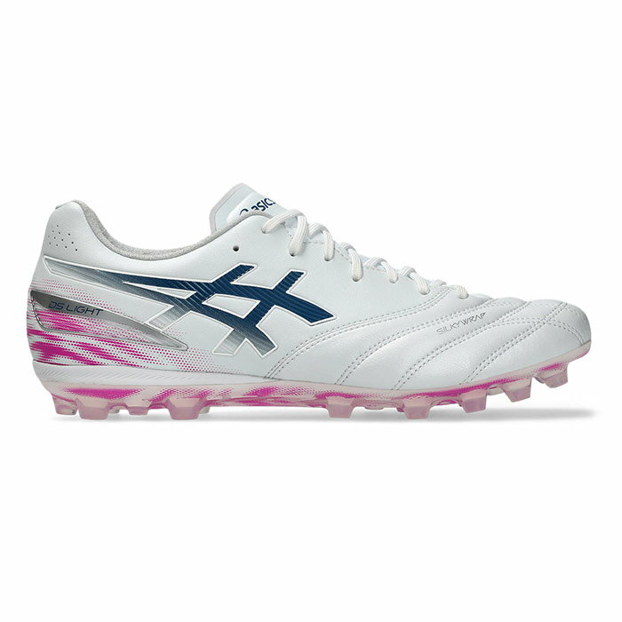 Shoes - アシックス DS LIGHT PRO AG asics サッカースパイク シューズ 人工芝 大人 White/Digital Sakura (1103A127-101)
