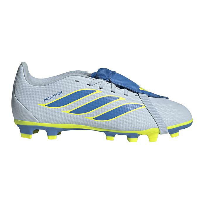 アディダス キッズ プレデター CLUB フォールディングタン FG/MG adidas サッカースパイク シューズ 土 人工芝 天然芝 ジュニア 子供 クリスタルスカイ/レイブルー/チームソーラーイエロー (KI8897)