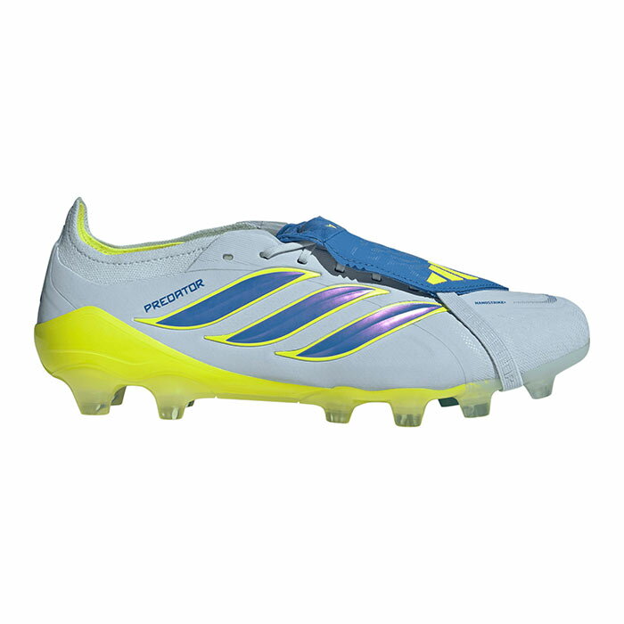 アディダス プレデター ELITE フォールディングタン HG/AG adidas サッカースパイク シューズ 土 人工芝 天然芝 大人 クリスタルスカイ/レイブルー/チームソーラーイエロー (JR5895)