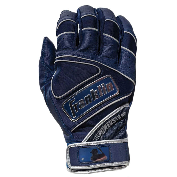 野球 フランクリン バッティンググローブ 両手 パワーストラップ クロム POWERSTRAP CHROME Franklin バッティンググラブ バッティング手袋 バッ手 打撃 打者 大学 一般 草野球 (20492)