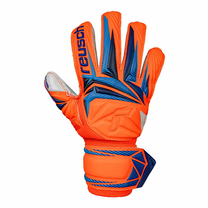 Rakuten - ロイシュ アトラクト アドバンス ジュニア reusch サッカー キーパーグローブ キーパー手袋 ゴールキーパー GK キッズ 子供 ショッキングオレンジ/ブルー (5662214-2290)