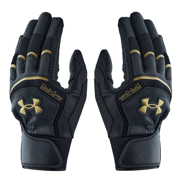 Rakuten - 野球 アンダーアーマー バッティング手袋 UAヤード プロ バッティンググローブ UNDERARMOUR バッティンググローブ バッティンググラブ 両手 一般 大人 (6001314-001)