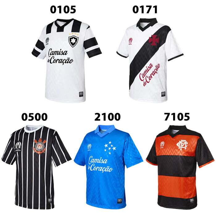 Rakuten - フィンタ レコルダーレ クラシコ プラクティスシャツ FINTA サッカー フットサル シャツ プラシャツ 半袖 トレーニングウェア 大人 (FT4607)