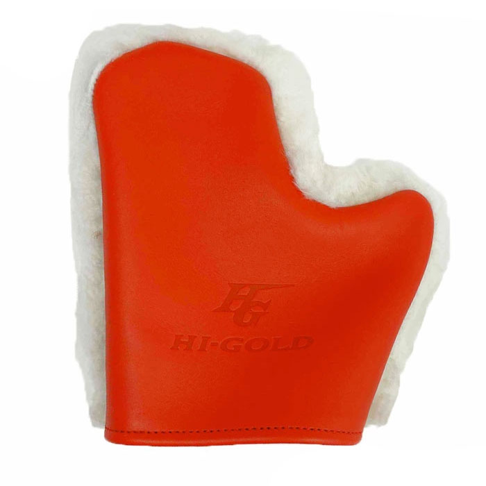 ハイゴールド ムートン グラブみがき 左手用 技極 HI-GOLD 野球用品 グラブケア グラブ グローブ ミット 磨き 艶出し メンテナンス お手入れ用品 ボーイズ 少年 中学 高校 大学生 一般 草野球 (GMT21R)