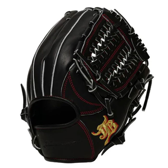 Rakuten - 野球 和牛JB 中学 硬式グローブ ユースモデル オールラウンド JB グラブ グローブ 中学 右投げ (JB26-Y004-13-BLK)
