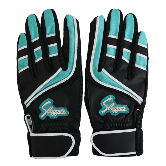 Other - 野球 久保田スラッガー バッティング手袋 KUBOTA Slugger バッティンググラブ バッティング手袋 両手 (LT25-H1-BLK-EME)
