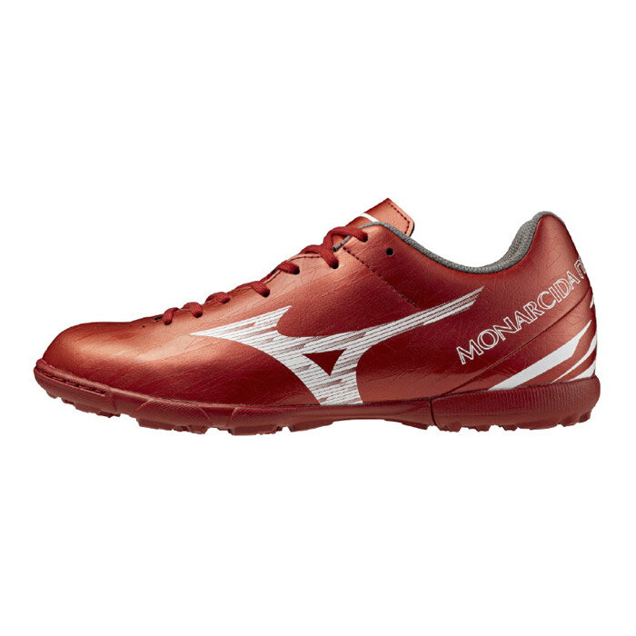 Facilities, Supplies - ミズノ モナルシーダ NEO SALA CLUB TF mizuno サッカー フットサル トレーニングシューズ トレシュー ターフ ルビーレッド×ホワイト (Q1GB252860)