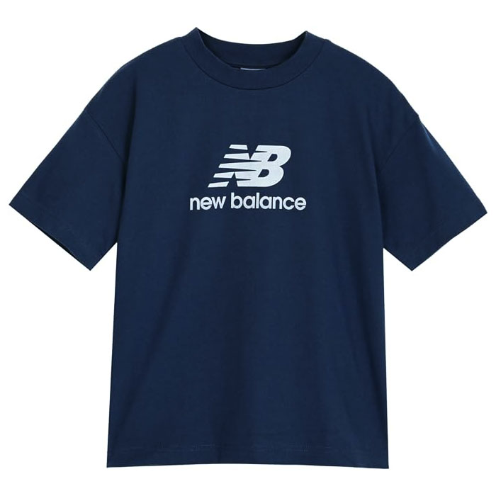 Rakuten - 野球 ニューバランス スタックドロゴショートスリーブシャツ NewBalance ウェア Tシャツ 半袖 こども ジュニア ショートスリーブ スポーツ トレーニング (YT6124DN-NNY)