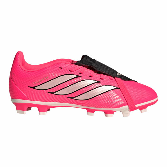 アディダス プレデター CLUB FT FxG J adidas サッカースパイク シューズ 土 人工芝 天然芝 ジュニア キッズ 子供 ソーラーターボ/サーマルクローム/コアブラック (KJ6746)