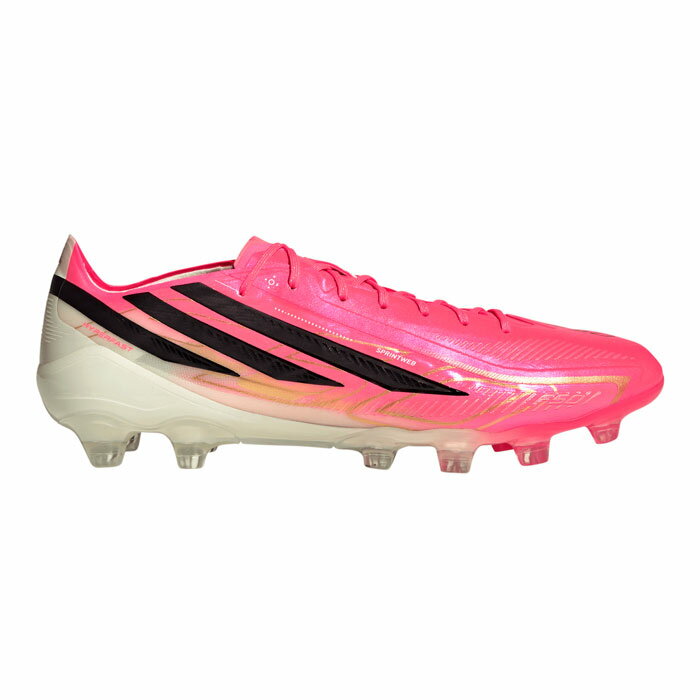 Rakuten - アディダス F50 HYPERFAST ELITE HG/AG JAPAN adidas サッカースパイク シューズ 土 人工芝 天然芝 大人 ソーラーターボ/コアブラック/ゴールドメタリック (HQ0020)