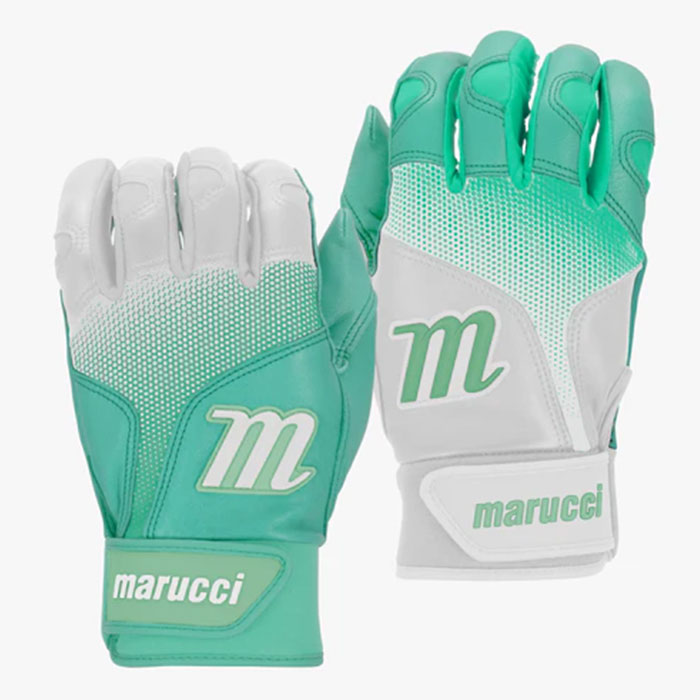 Rakuten - 野球 マルチ マルッチ マルーチ ジュニア バッティング手袋 marucci バッティンググローブ シープレザー 両手 子供 (MBGPWRFY-W-MT)