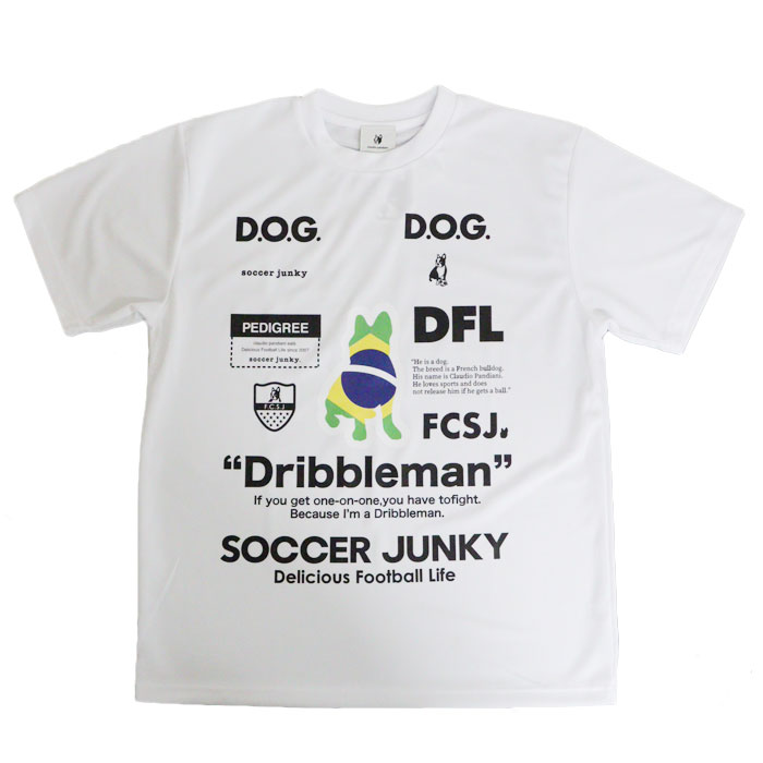 サッカージャンキー Soccer junky Dribbleman+BRA ワークアウト 半袖シャツ Tシャツ フットサルウェア プラシャツ 半袖 大人 メンズ レディース サッカー フットサル スポーツ トレーニング (SJ26F22)