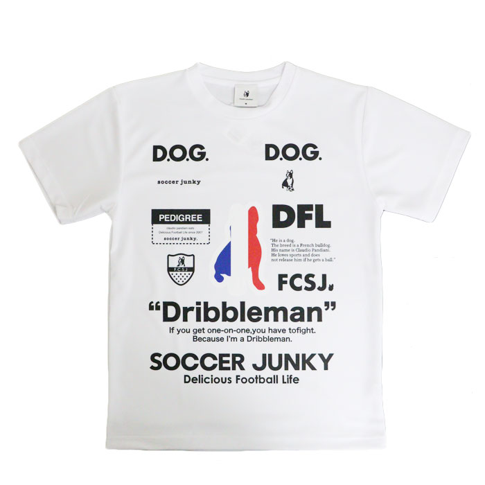 Rakuten - サッカージャンキー Soccer junky Dribbleman+FRA ワークアウト 半袖Tシャツ フットサルウェア プラシャツ 半袖 大人 メンズ レディース サッカー フットサル スポーツ トレーニング (SJ26F25)