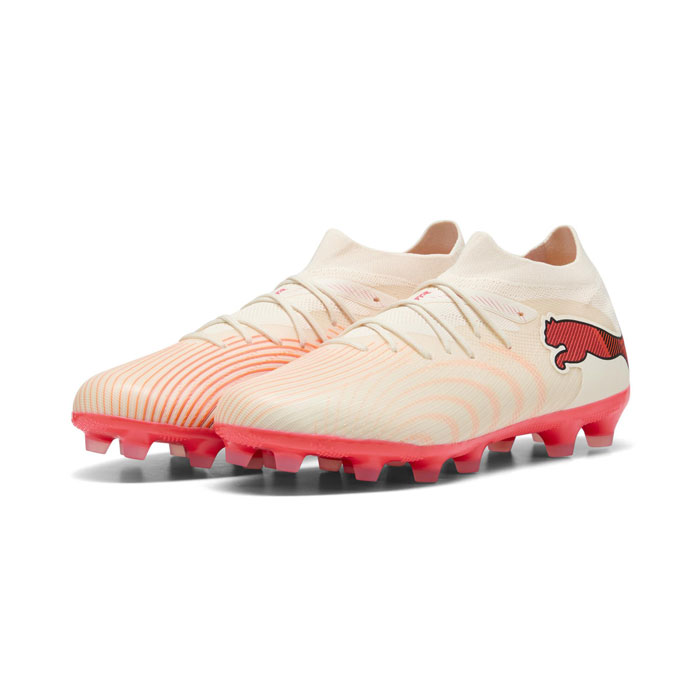 メーカー：プーマ (PUMA)品名：フューチャー 9 マッチ HG/AG品番：109149-01●アッパー合成樹脂+合成繊維●アウトソール合成樹脂●カラーSugerd Almond-White-ultraRed●対応グラウンド天然芝・人工芝・土キーワード: PUMA プーマ フューチャー 9 マッチ HG/AG サッカー スパイク シューズ 天然芝 人工芝 土 大人 メンズ レディース当店は他ネット店舗と在庫を共用しております。在庫更新のタイムラグの為に販売できない可能性があります。万が一、在庫切れの際はご容赦下さいませ。