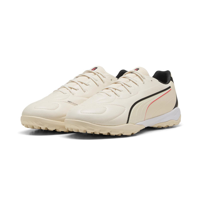 メーカー：プーマ (PUMA)品名：キング 20 マッチ TT品番：109354-01●アッパー人工皮革+合成樹脂+合成繊維●アウトソール合成樹脂●ミッドソール合成樹脂●カラーSugerd Almond-PUMA Black●対応グラウンド天然芝・人工芝・土キーワード: PUMA プーマ キング 20 マッチ TT トレーニング トレシュー ターフ 天然芝 人工芝 土 大人 メンズ レディース当店は他ネット店舗と在庫を共用しております。在庫更新のタイムラグの為に販売できない可能性があります。万が一、在庫切れの際はご容赦下さいませ。