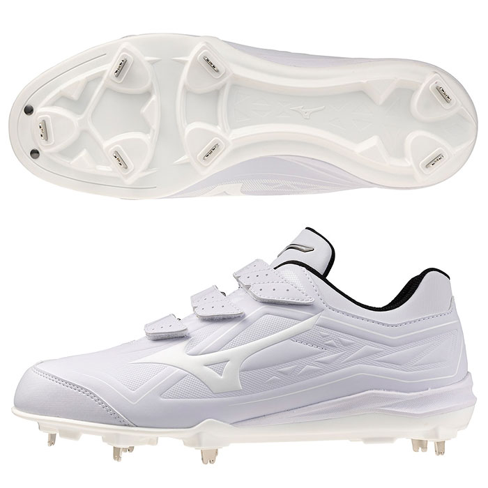 メーカー：ミズノ (mizuno)品名：CUSHIONREVO BUDDY BLT品番：11GM2626-01●スパイク金属(金具固定式)●アッパー人工皮革●アウトソール合成底●ワイズ3E相当●カラーホワイト×ホワイト●その他仕様質量：約280g(27.0cm片方)●生産国カンボジア2026年秋冬モデルシリーズ累計販売数70万足以上のベストセラー。“足への優しさ”を追求しアップデート。長時間の練習に頼れる相棒「CUSHIONREVO BUDDY」。・柔らかさと反発性に優れたミッドソールを採用。・金具と樹脂スタッドのハイブリッド仕様でグリップ力と安定性を両立。・快適で安心感のある3E足幅ワイド設計。・脱ぎ履きしやすいベルト式キーワード:ミズノ　mizuno　クッションレボ　バディー　金具　金属　スパイク　シューズ　白