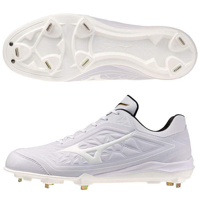 メーカー：ミズノ (mizuno)品名：CUSHIONREVO BUDDY CK品番：11GM262701●スパイク金属(超硬チップ/金具固定式)●アッパー人工皮革●アウトソール合成底●ワイズ3E相当●カラーホワイト×ホワイト●その他仕様質量：約275g(27.0cm片方)●生産国カンボジア2026年秋冬モデルシリーズ累計販売数70万足以上のベストセラー。“足への優しさ”を追求しアップデート。長時間の練習に頼れる相棒「CUSHIONREVO BUDDY」。・柔らかさと反発性に優れたミッドソールを採用。・金具と樹脂スタッドのハイブリッド仕様でグリップ力と安定性を両立。・快適で安心感のある3E足幅ワイド設計。・高耐久の超硬金具モデルキーワード:ミズノ　mizuno　クッションレボ　バディー　金具　金属　スパイク　シューズ　白