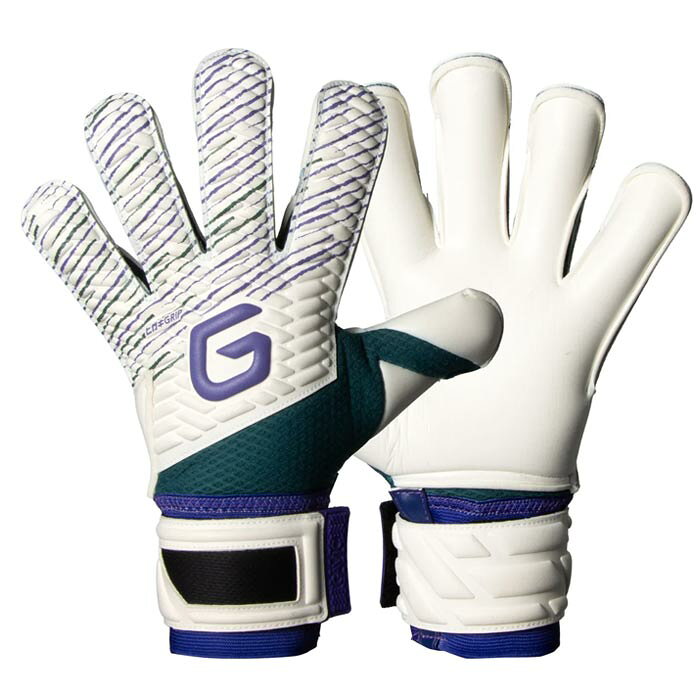 メーカー：ガビック (GAViC)品名：マトゥーロールプロ品番：GC3027-WH-TEL●カラーWHT/TEAL●素材ラテックス/ポリエステル/ナイロン/シリコン/ポリウレタン●サイズ7号/8号/9号/10号2026年秋冬モデルプロプレイヤーも多数使用！キャッチング、安定性の高いロールカットのプロモデル！・指のカッティングロールカット：キャッチングや安定性の高いフィット感。・手のひらの素材[吸/キュウ] 圧倒的なグリップ力を発揮。・パンチングヒガキグリップを採用し、あらゆる方向からのアプローチに対応。・バックハンド小指側に加え、親指側もパームから巻き込む構造によりフィット感と安定感が向上。親指部分の耐久性も高め、より自然に手に沿う形状に進化。・ノンスリップゲルグローブ内部に特殊ゲルを搭載し、ズレを抑制。指先と手のひらの可動域を意識したゲルパターンに進化。・ストラップ不規則なシュートにも対応しやすいストラップデザインに進化。新品のパーム(手のひら)には品質維持のためフィルムが貼られています。ラテックスを傷つけないように剥してご使用ください。キーワード: GAViC ガビック マトゥー キーパーグローブ キーパー手袋 ゴールキーパー GK当店は他ネット店舗と在庫を共用しております。在庫更新のタイムラグの為に販売できない可能性があります。万が一、在庫切れの際はご容赦下さいませ。