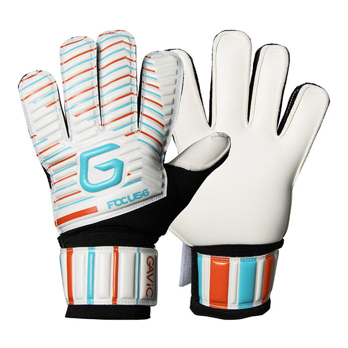 メーカー：ガビック (GAViC)品名：フォーカス6品番：GC3218-WH-DSK●カラーWHT/D.SKY●素材ラテックス/ポリエステル/ナイロン/ポリウレタン●サイズ4号/5号/6号/7号2026年春夏モデルジュニア世代のベストセラー！6代目にアップデート。ブラッシュロゴを採用した新しいデザインに進化。・指のカッティングフラットカット：安定感のあるカッティング。・手のひらの素材[柔/ニュウ] 試合にも練習にも最適な厚みのあるラテックスを採用。・ストラップ2点止めストラップで手首に安定感をもたらす。・手首着脱しやすいスリット仕様。キーワード: GAViC ガビック マトゥー キーパーグローブ キーパー手袋 ゴールキーパー GK ジュニア Jr キッズ 子供 68332184当店は他ネット店舗と在庫を共用しております。在庫更新のタイムラグの為に販売できない可能性があります。万が一、在庫切れの際はご容赦下さいませ。