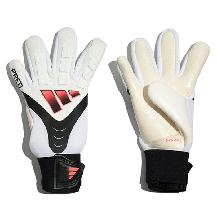 アディダス プレデター Pro ジュニア ゴールキーパーグローブ adidas サッカー キーパーグローブ キーパー手袋 5号 6号 7号 こども Solar Turbo/Black/White (N3449-KE9711)