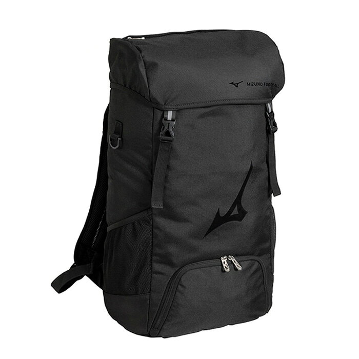 メーカー：ミズノ (mizuno)品名：サッカーバックパック 35L品番：P3JDD002-90●素材ポリエステル(裏加工PU)●カラーブラック×ブラック●生産国中国製●サイズL32×W18×H50cm外寸：L32×W18×H57cm容量：約35L質量：約770g2026年秋冬モデル練習や試合に使いやすく、ボールも収納可能。SPLIT-STRAP肩ストラップのクッションを左右に分割し、体への荷重を分散。肩の複雑な動きにフィットさせやすい設定。●キーワード: mizuno ミズノ サッカー フットサル バックパック リュックサック バッグ かばん サッカーボール スポーツ トレーニング 練習 試合当店は他ネット店舗と在庫を共用しております。在庫更新のタイムラグの為に販売できない可能性があります。万が一、在庫切れの際はご容赦下さいませ。