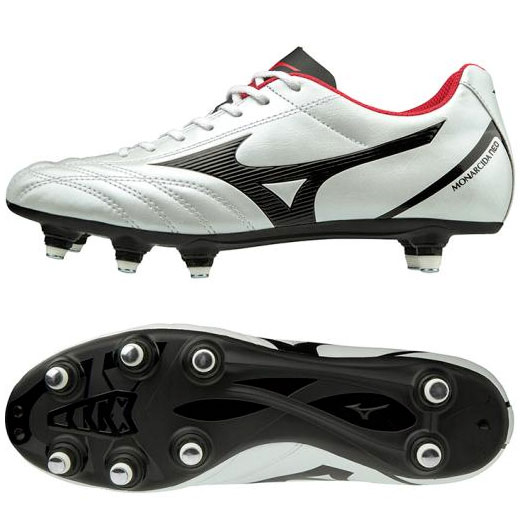 モナルシーダ ネオ セレクト SI / MONARCIDA NEO SELECT SI ミズノ(mizuno) 取替式サッカースパイク スーパーホワイトパール×ブラック×レッド (P1GC192609)【2019年3月ミズノ】