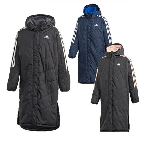 B MH BOA COAT / マストハブ ボアコート (IXF68)アディダス(adidas) ジュニア　キッズ　ベンチコート　ロングコート　ボアコート　アウター　保温