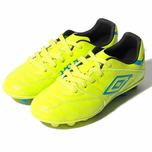 アクセレイタ−SL JR WIDE HG アンブロ(umbro) ジュニア　サッカースパイク　子供用　シューズ　 イエロー×ブルー (UU4RJA02YB)のサムネイル